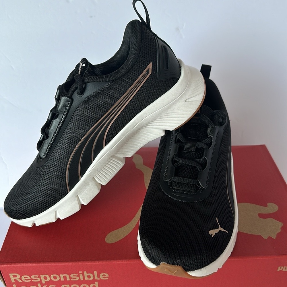 Puma Women’s Focus Lite Sneakers Black Size 6.5 #1788340